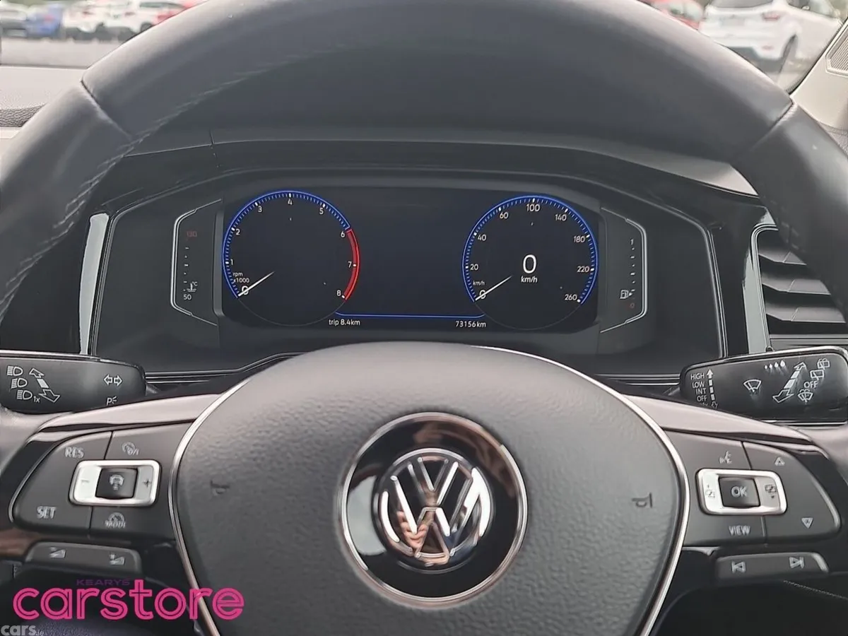 Volkswagen Polo Hatchback, Petrol, 2019, Red