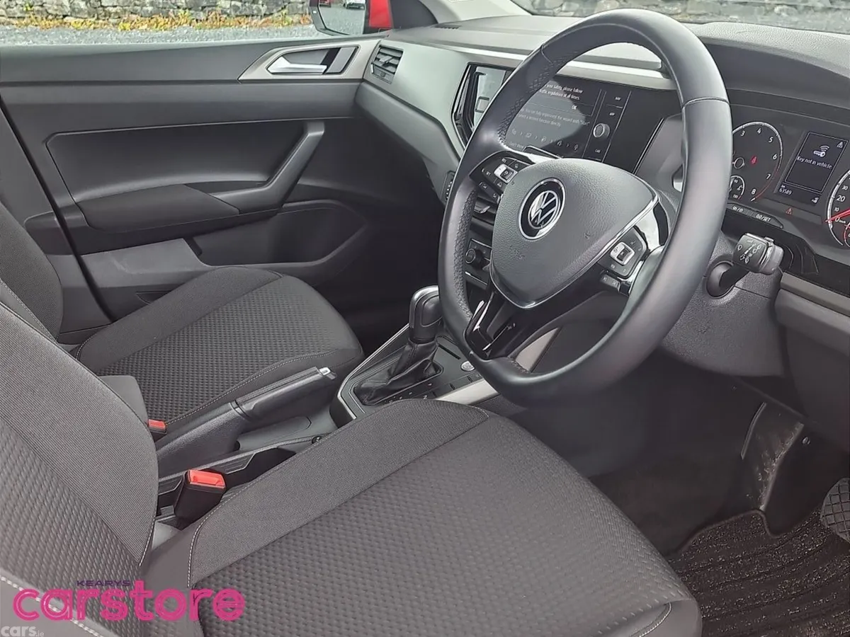 Volkswagen Polo Hatchback, Petrol, 2021, Red