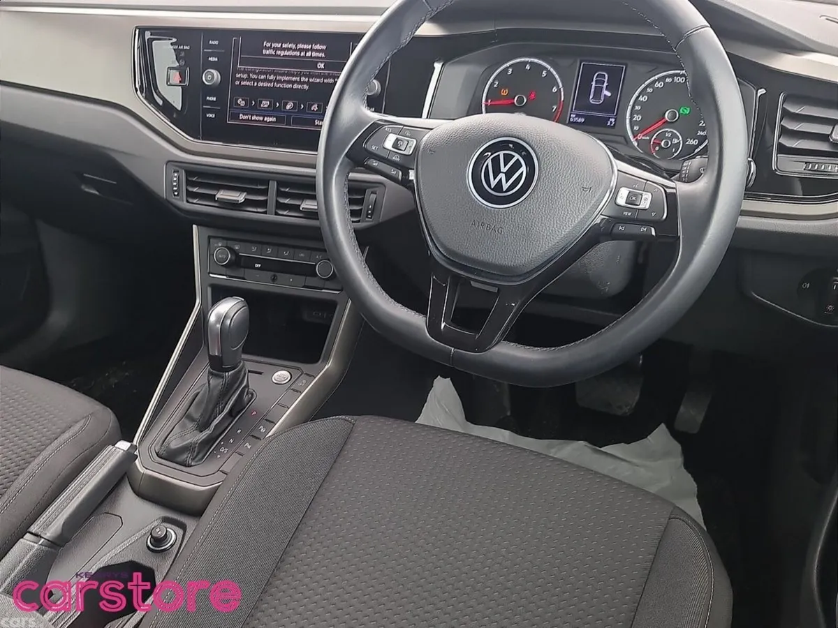 Volkswagen Polo Hatchback, Petrol, 2021, Red