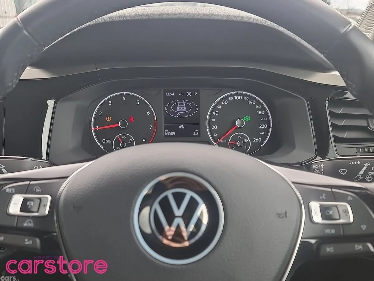 Volkswagen Polo Hatchback, Petrol, 2021, Red