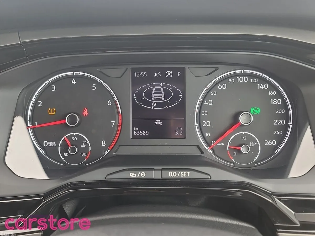 Volkswagen Polo Hatchback, Petrol, 2021, Red
