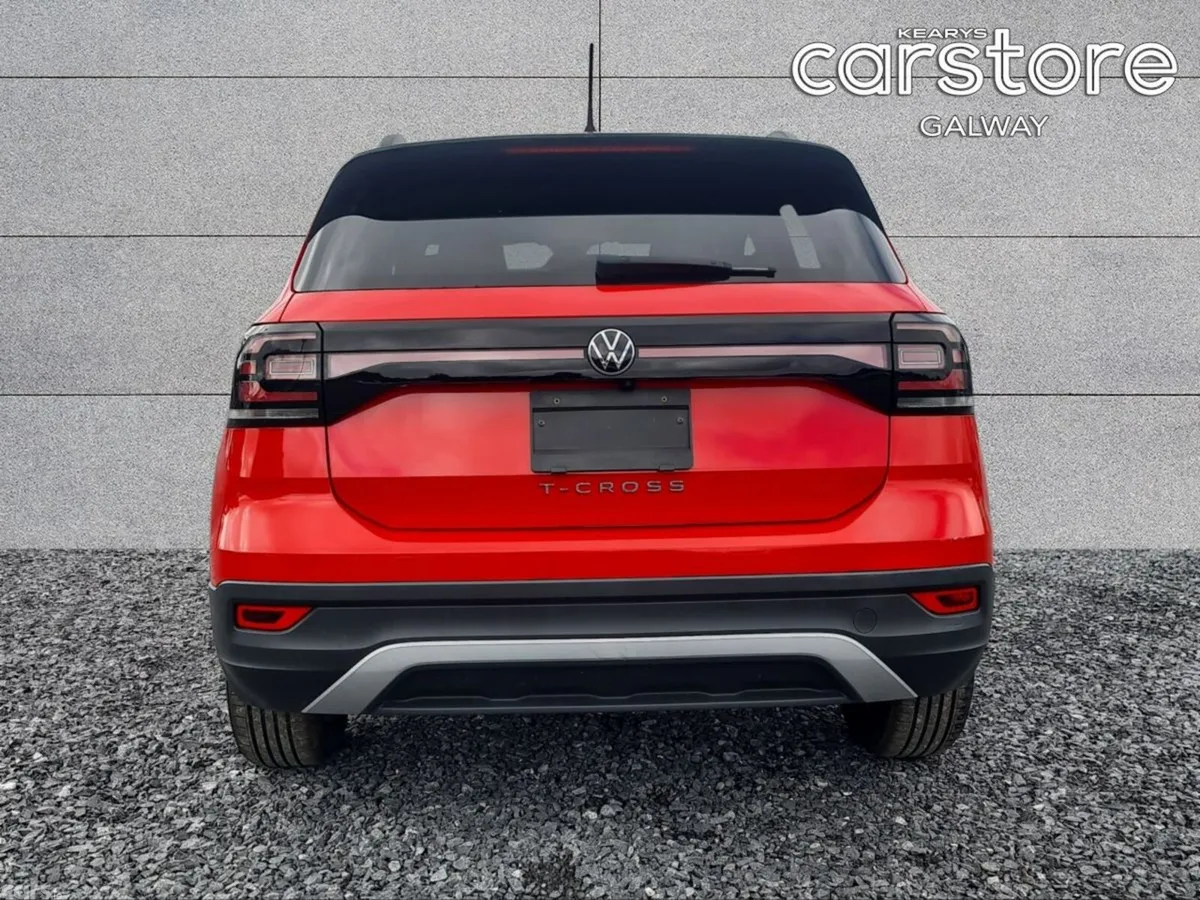 Volkswagen T-Cross SUV, Petrol, 2021, Red