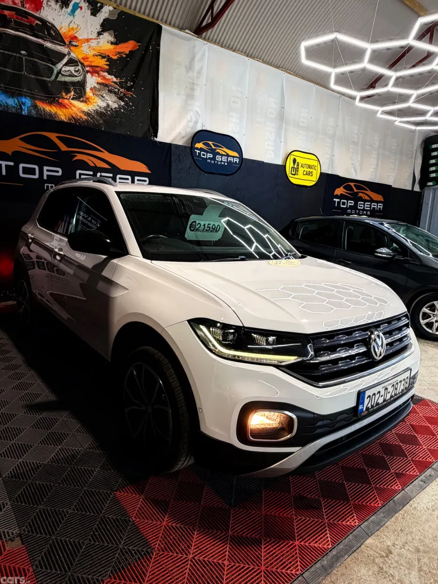 Volkswagen T-Cross SUV, Petrol, 2020, White