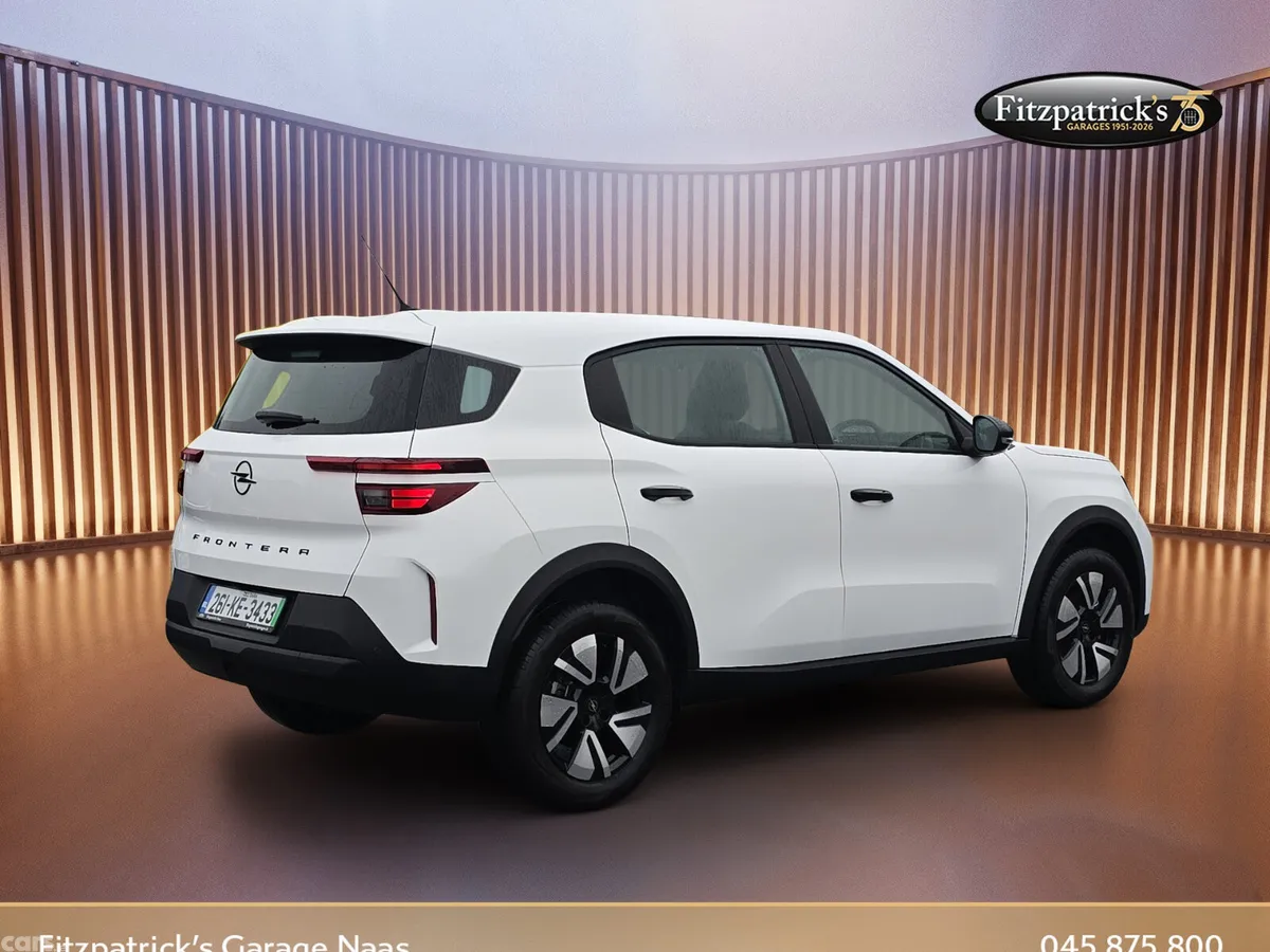 Opel Frontera SUV, Electric, 2026, White