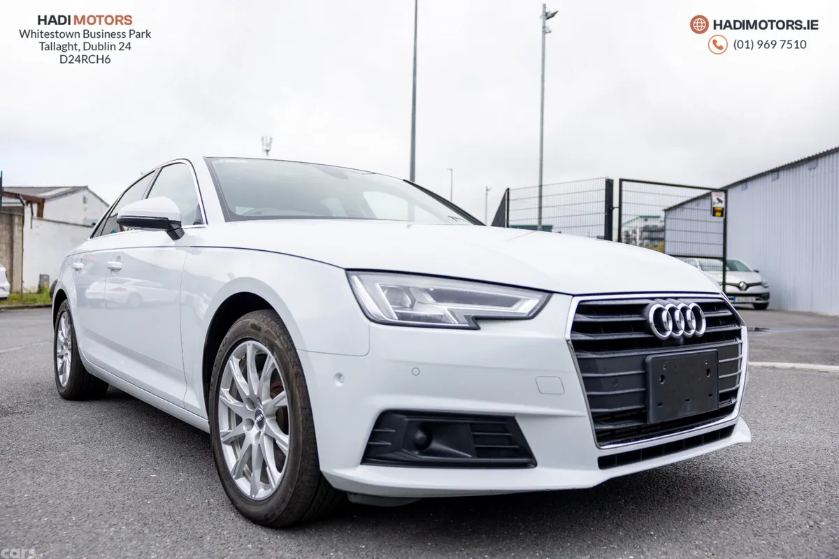 Audi A4 Saloon, Petrol, 2017, White