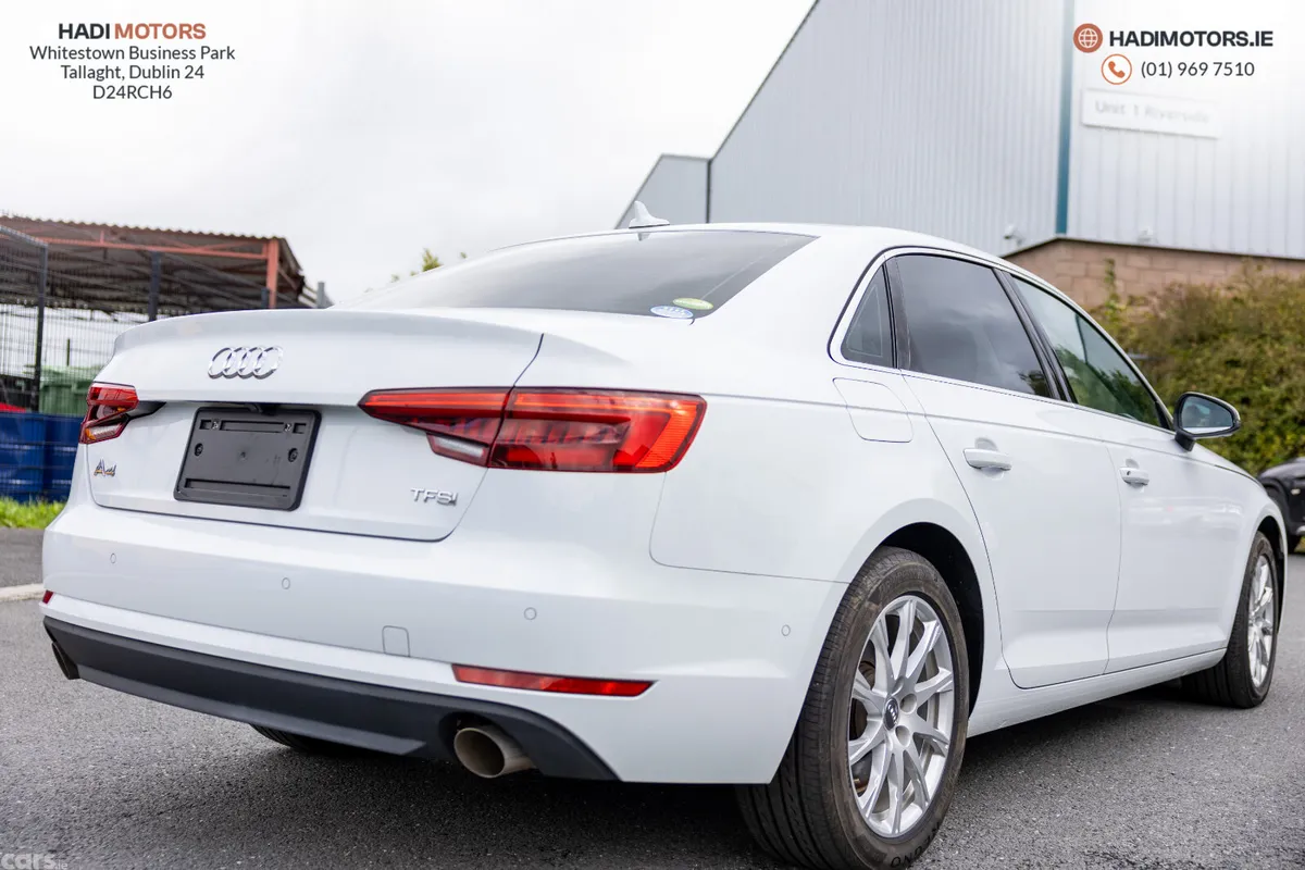 Audi A4 Saloon, Petrol, 2017, White