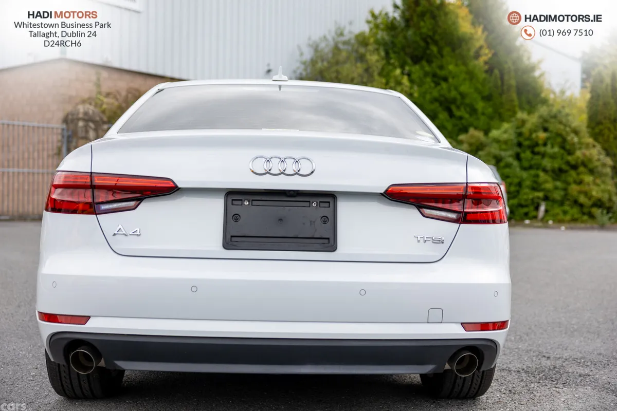 Audi A4 Saloon, Petrol, 2017, White