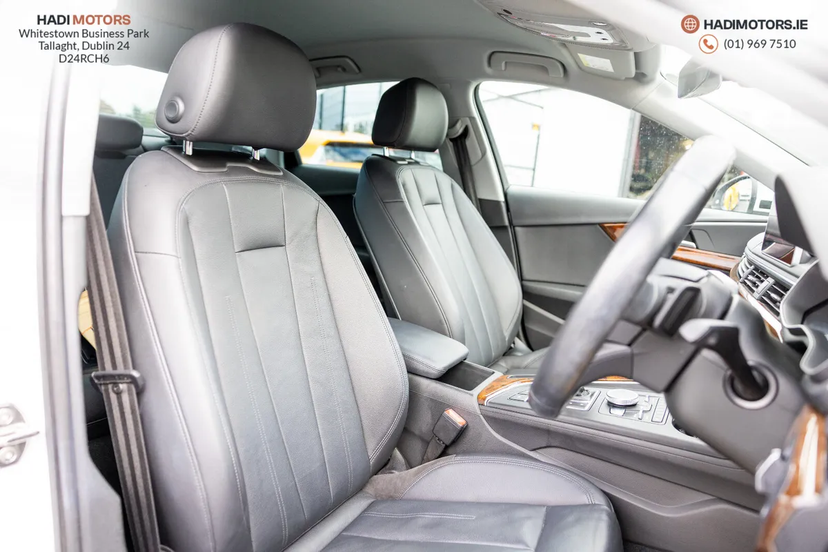 Audi A4 Saloon, Petrol, 2017, White