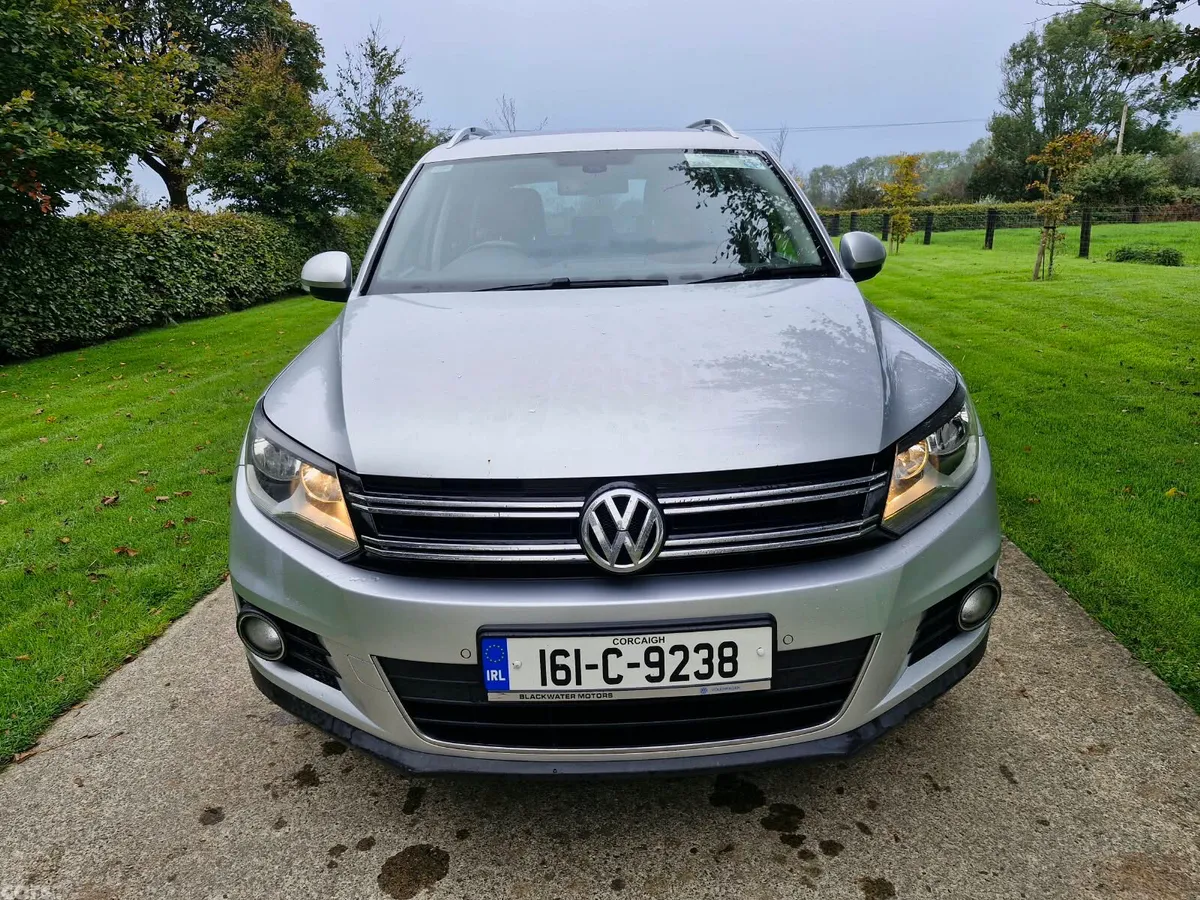 Volkswagen Tiguan SUV, Diesel, 2016, Silver