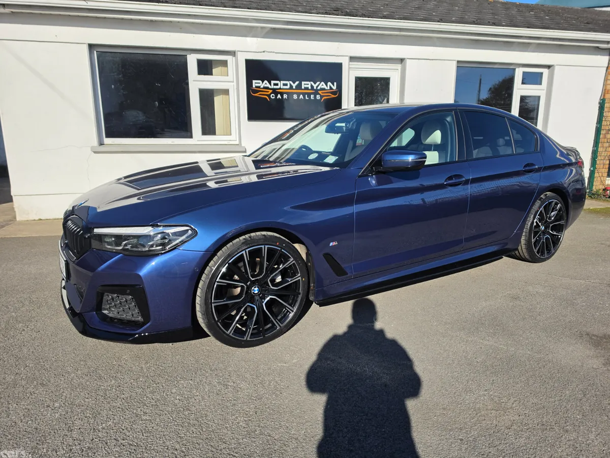 BMW 5-Series Saloon, Diesel, 2022, Blue