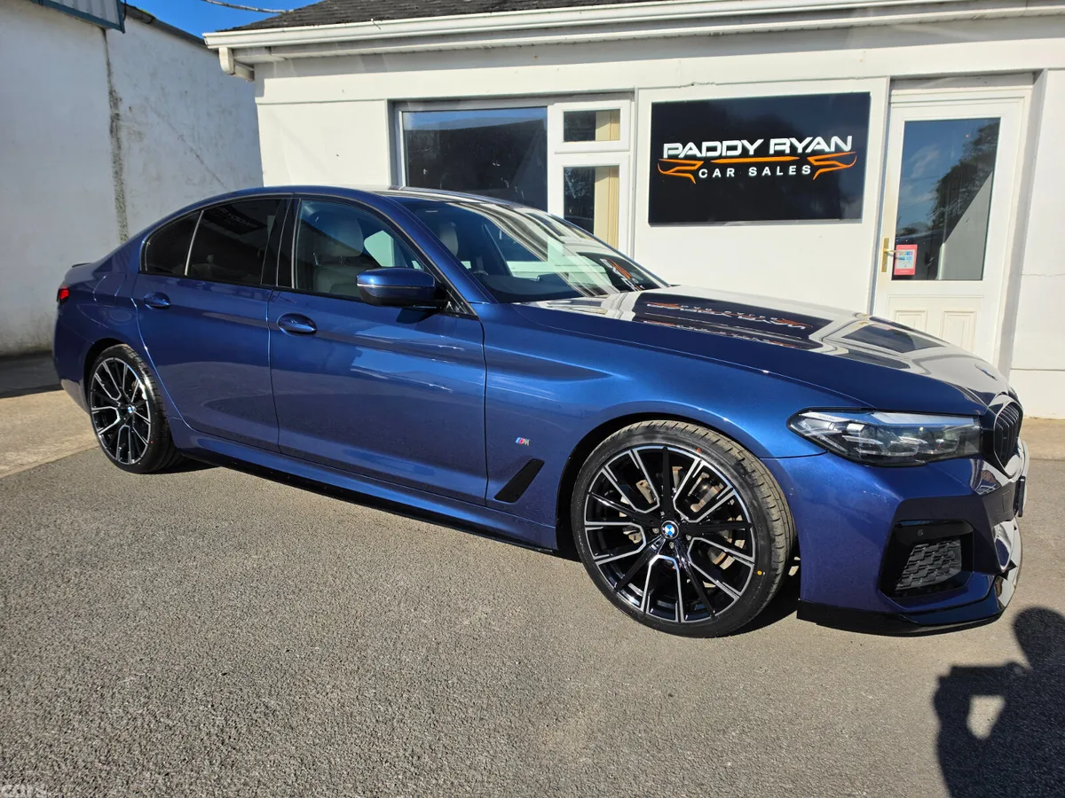 BMW 5-Series Saloon, Diesel, 2022, Blue