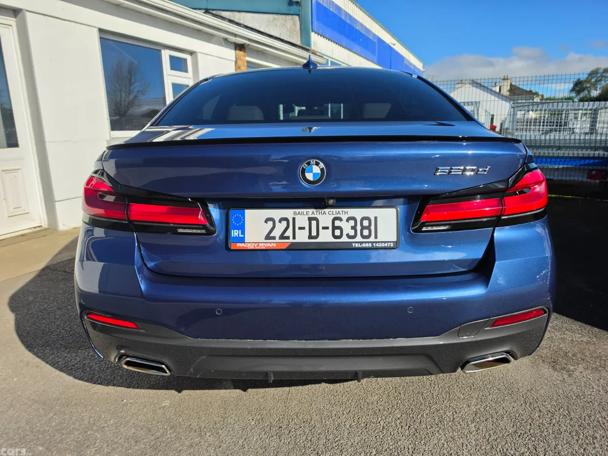 BMW 5-Series Saloon, Diesel, 2022, Blue