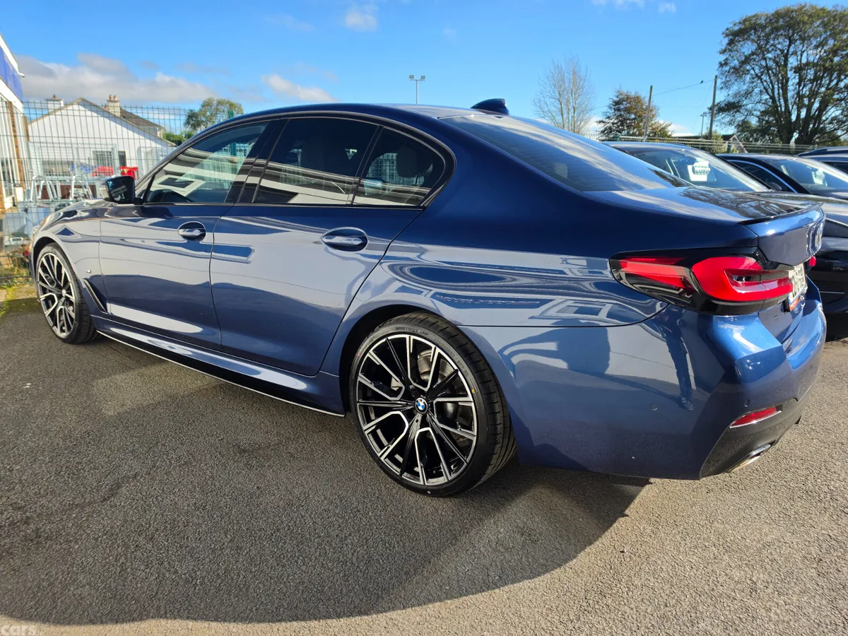 BMW 5-Series Saloon, Diesel, 2022, Blue