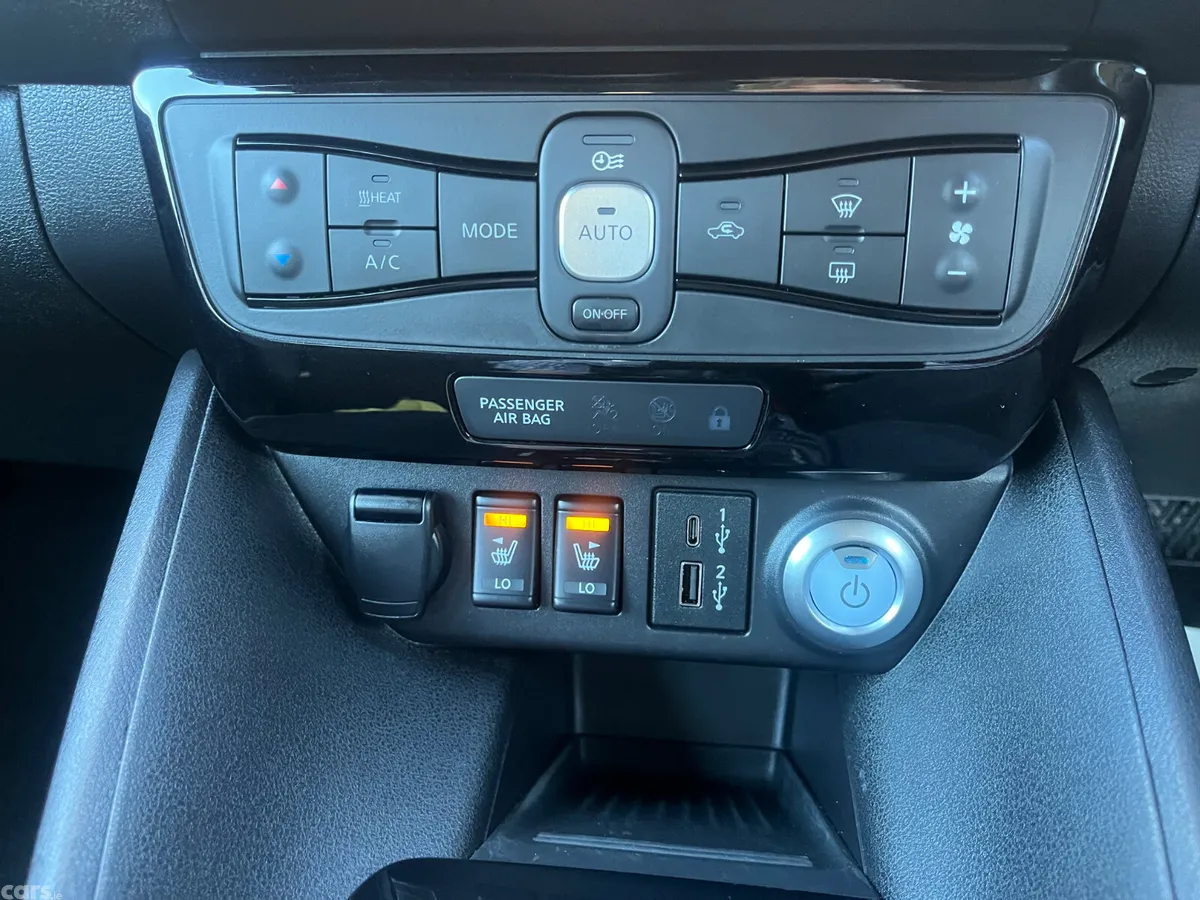 Nissan Leaf Hatchback, Electric, 2021, Red
