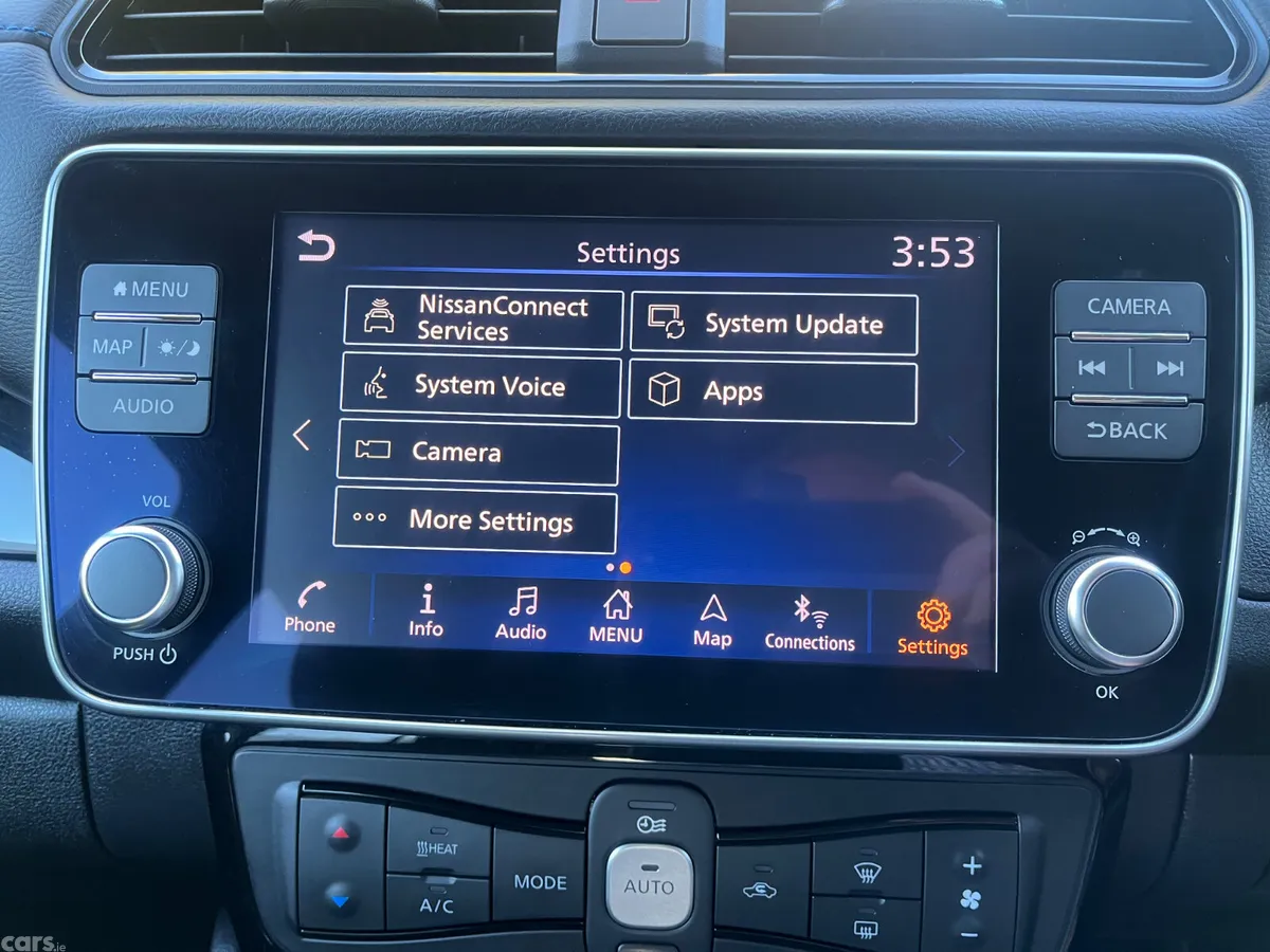 Nissan Leaf Hatchback, Electric, 2021, Red