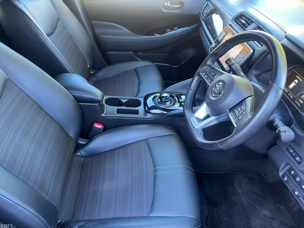 Nissan Leaf Hatchback, Electric, 2021, Red