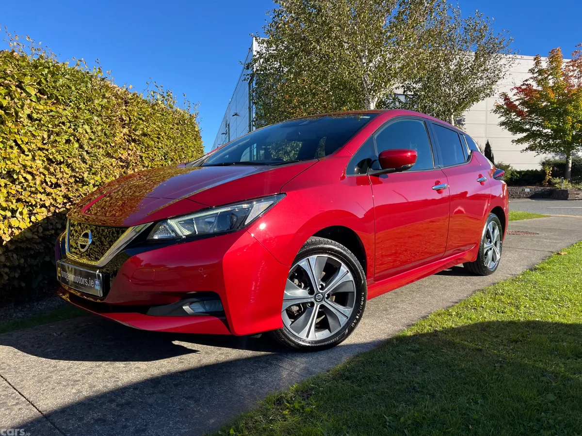 Nissan Leaf Hatchback, Electric, 2021, Red