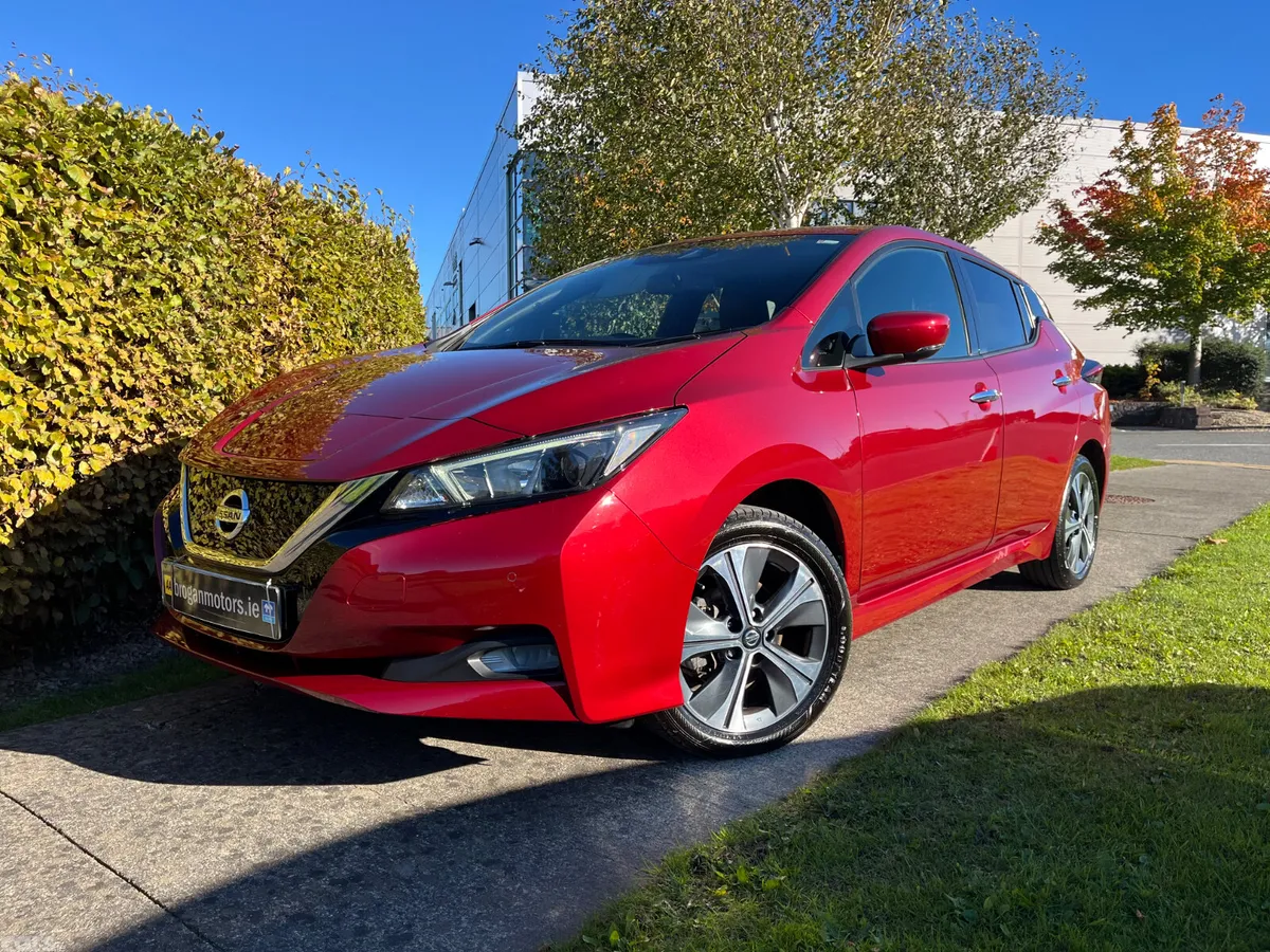 Nissan Leaf Hatchback, Electric, 2021, Red