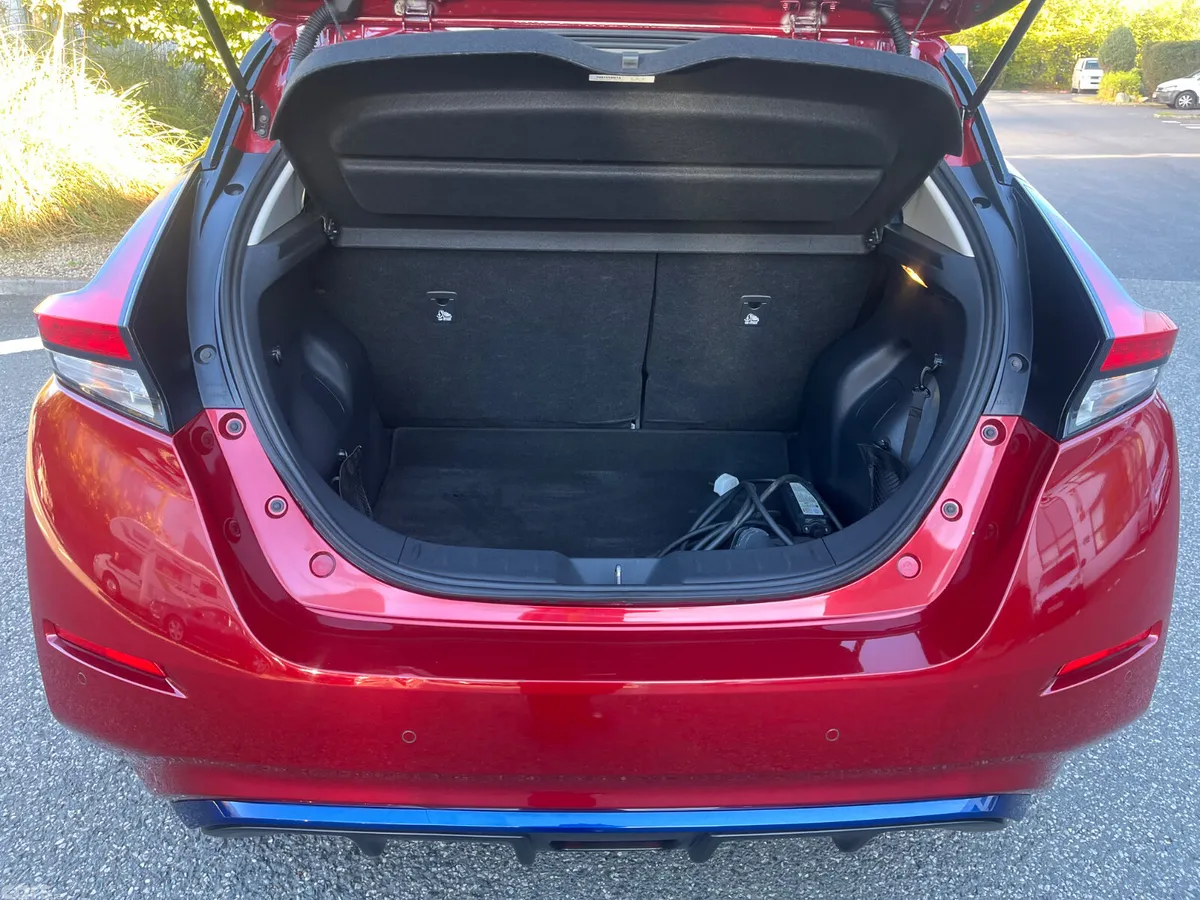 Nissan Leaf Hatchback, Electric, 2021, Red