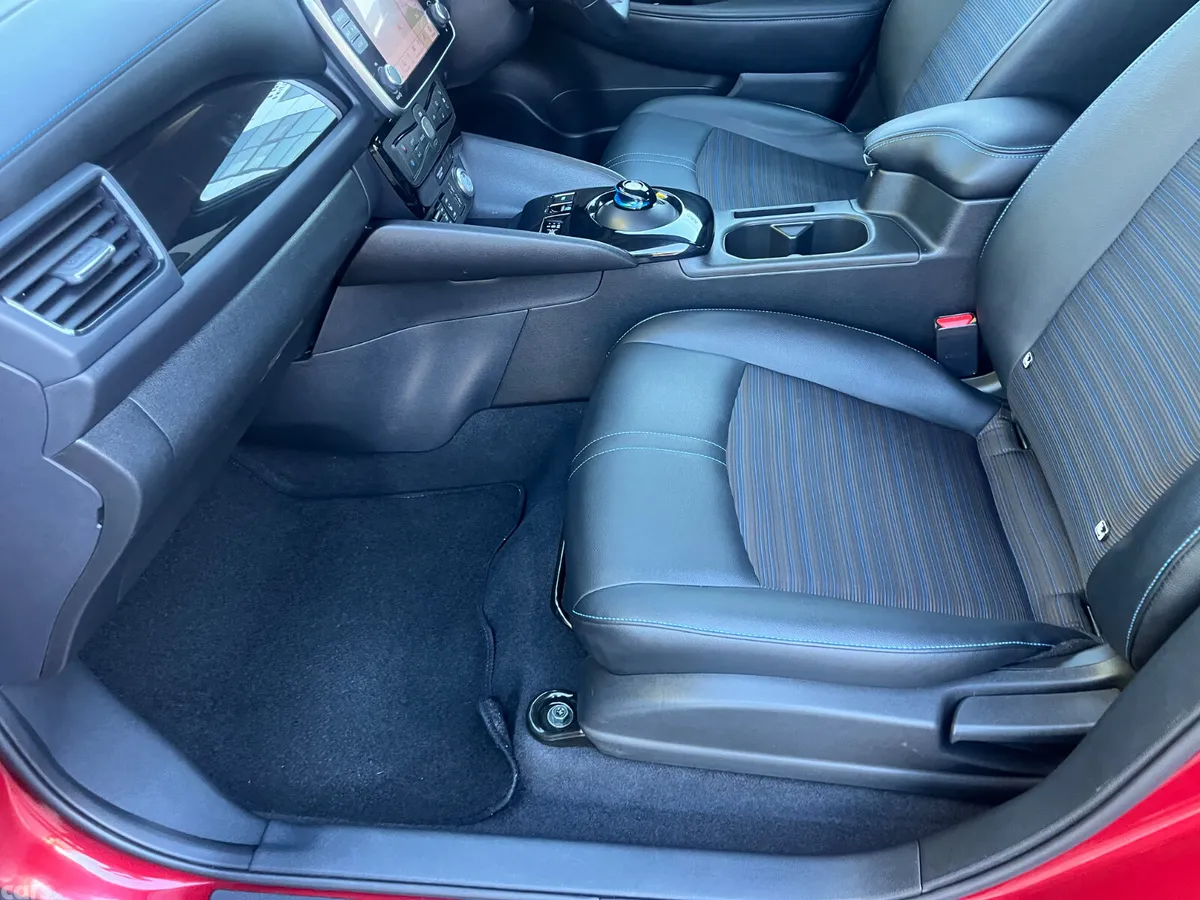 Nissan Leaf Hatchback, Electric, 2021, Red