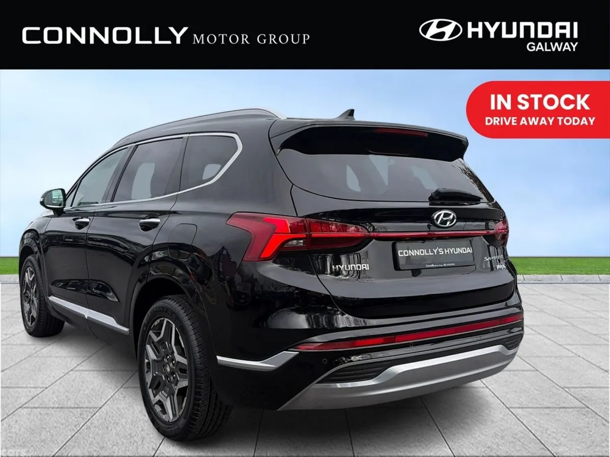 Hyundai Santa Fe SUV, Petrol Plug-in Hybrid, 2021, Black
