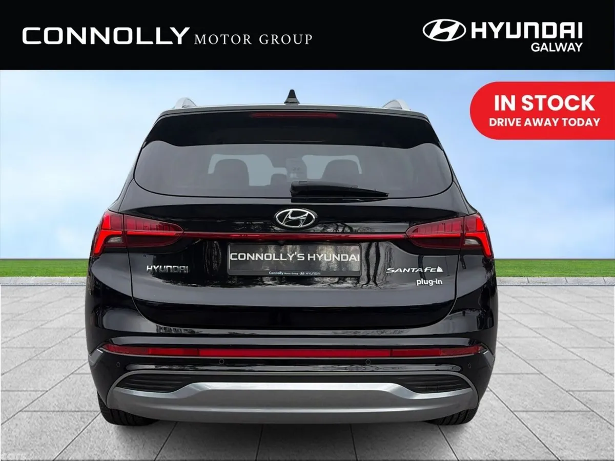 Hyundai Santa Fe SUV, Petrol Plug-in Hybrid, 2021, Black