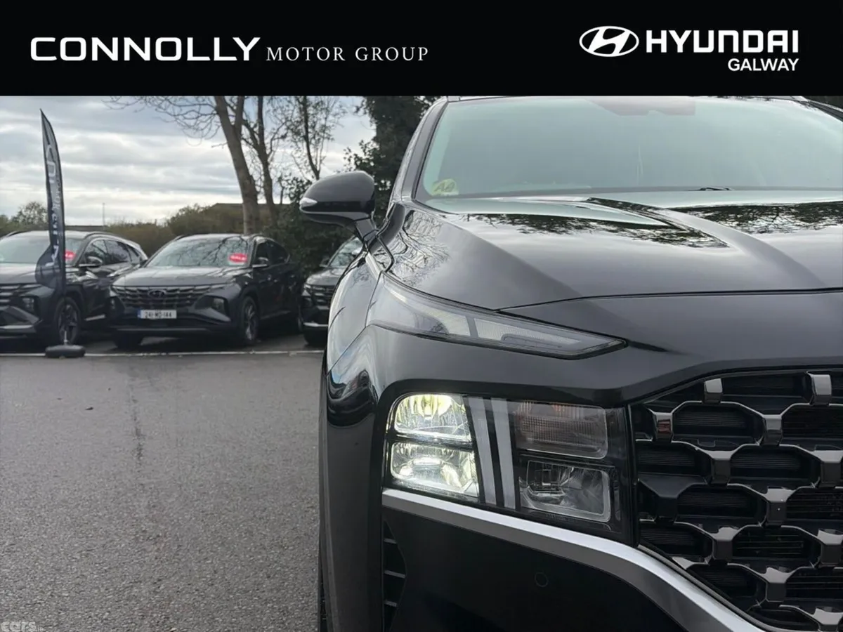 Hyundai Santa Fe SUV, Petrol Plug-in Hybrid, 2021, Black