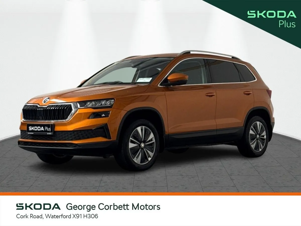 Skoda Karoq SUV, Diesel, 2023, Orange