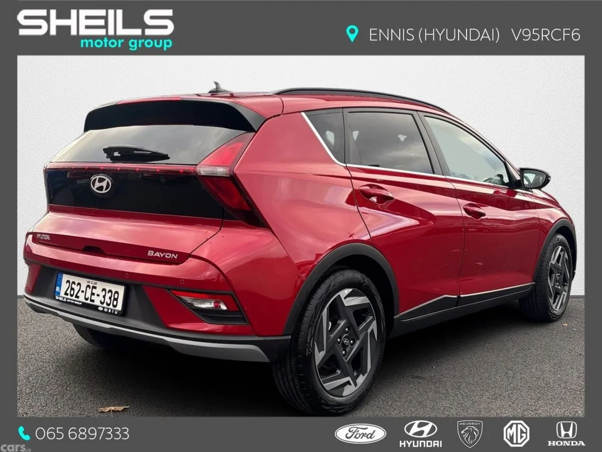 Hyundai Bayon Estate, Petrol, 2026, Red