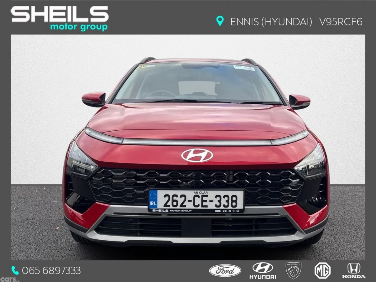 Hyundai Bayon Estate, Petrol, 2026, Red