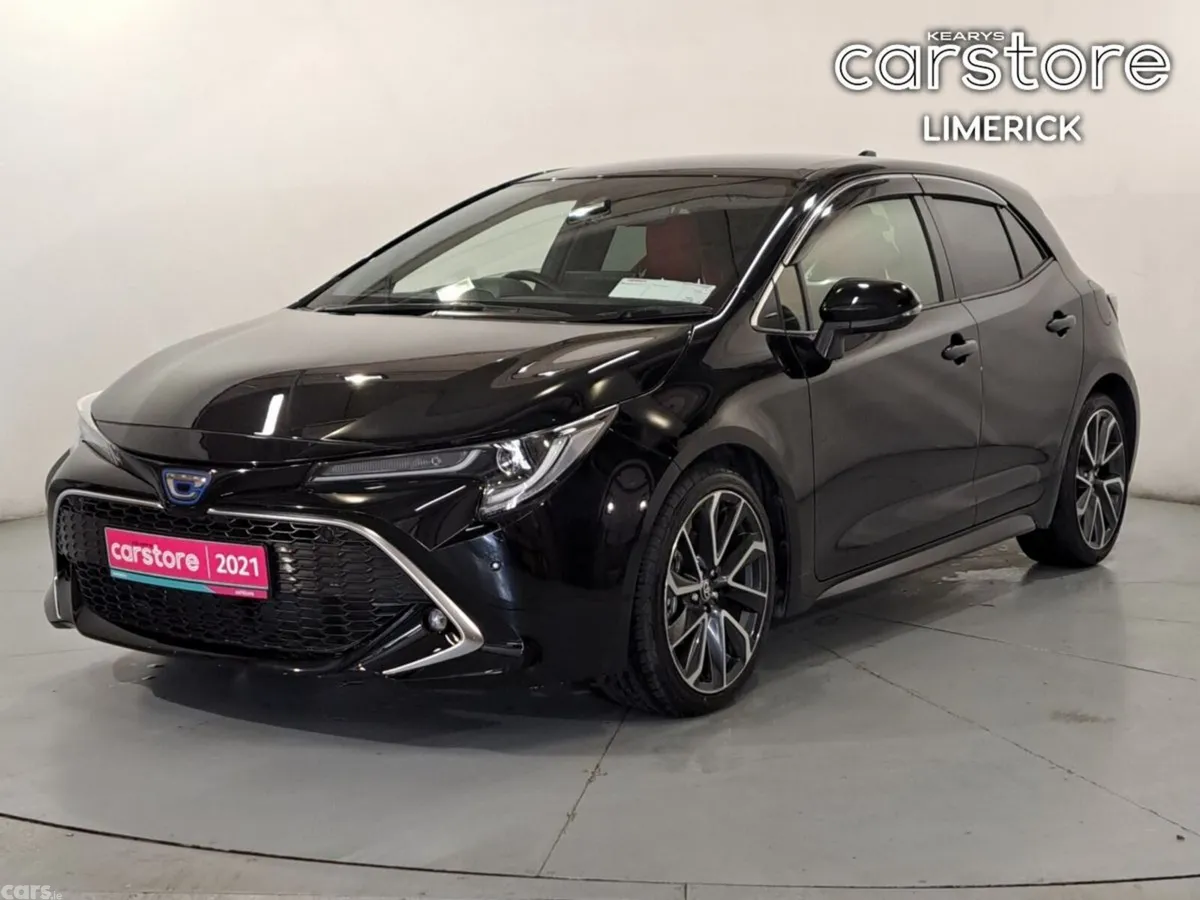 Toyota Corolla Hatchback, Petrol Hybrid, 2021, Black
