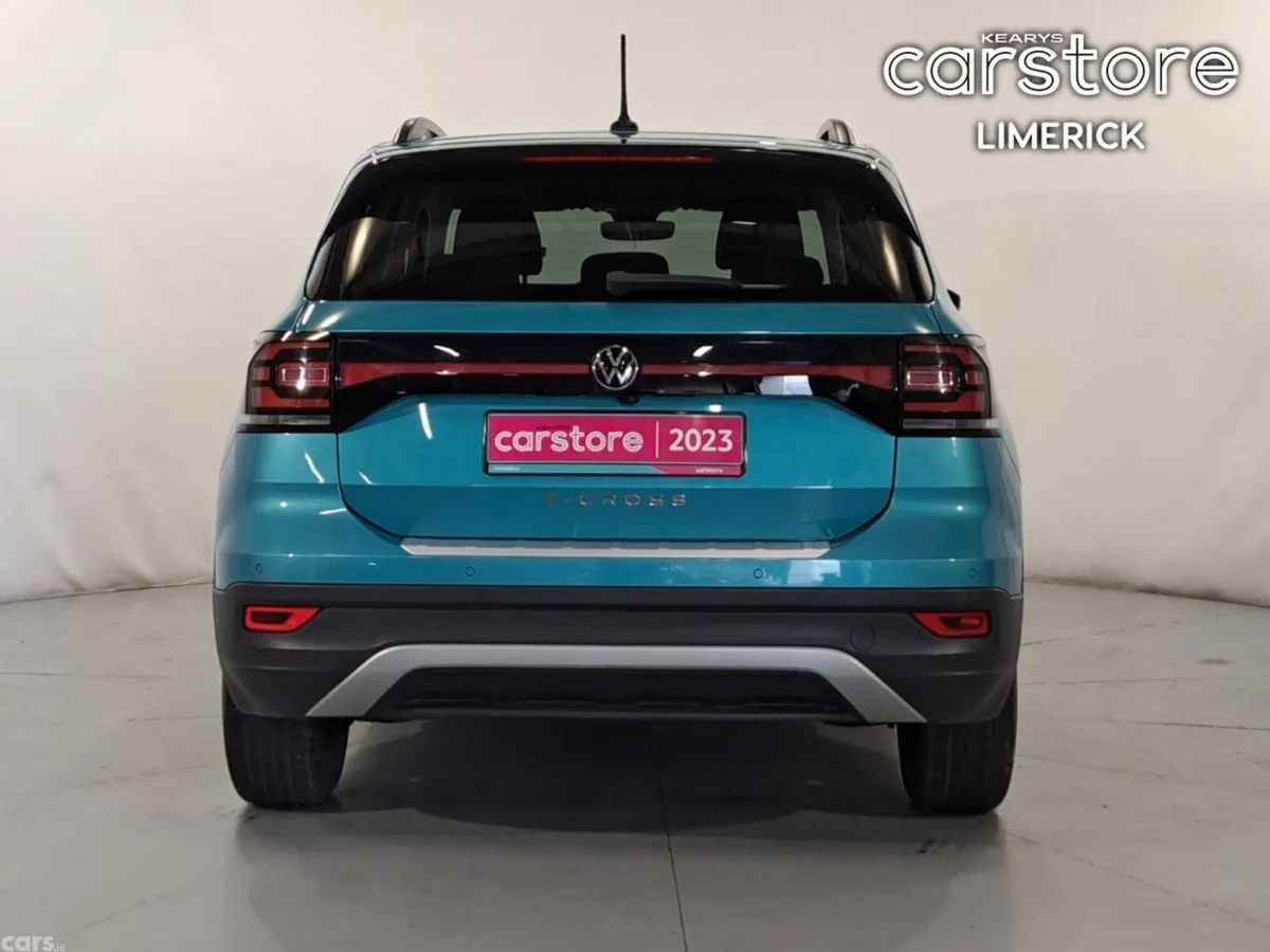 Volkswagen T-Cross Hatchback, Petrol, 2023, Blue