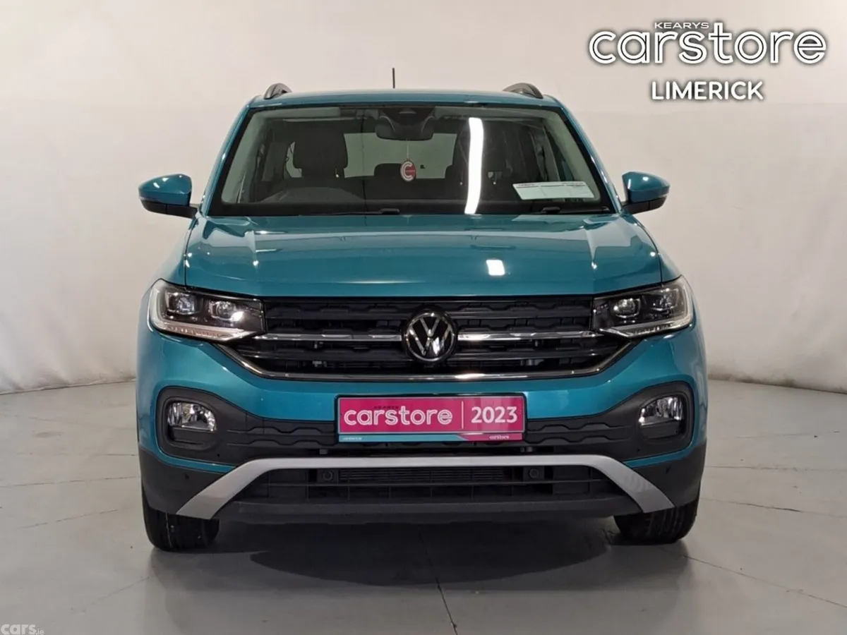 Volkswagen T-Cross Hatchback, Petrol, 2023, Blue