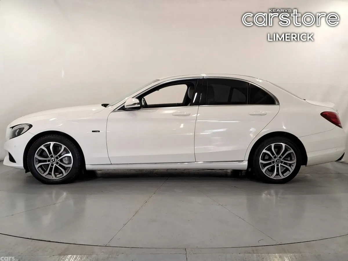 Mercedes-Benz C-Class Saloon, Petrol Plug-in Hybrid, 2018, White