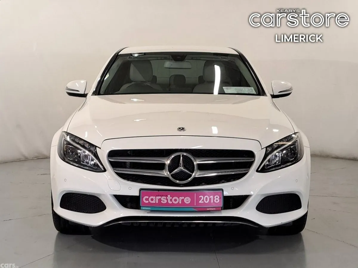 Mercedes-Benz C-Class Saloon, Petrol Plug-in Hybrid, 2018, White