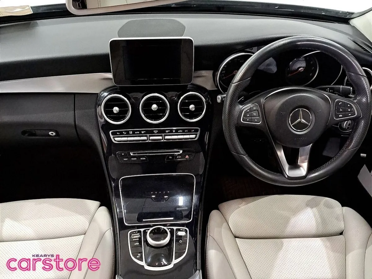 Mercedes-Benz C-Class Saloon, Petrol Plug-in Hybrid, 2018, White