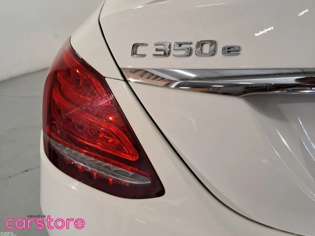 Mercedes-Benz C-Class Saloon, Petrol Plug-in Hybrid, 2018, White