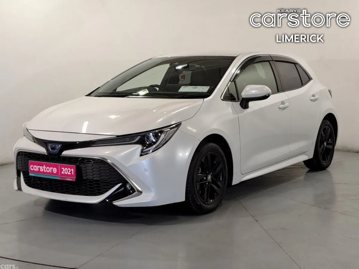 Toyota Corolla Hatchback, Petrol Hybrid, 2021, White