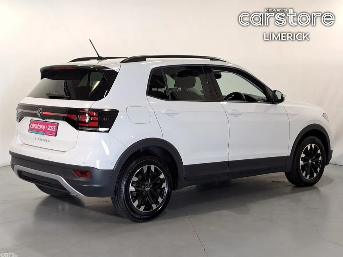 Volkswagen T-Cross Hatchback, Petrol, 2023, White