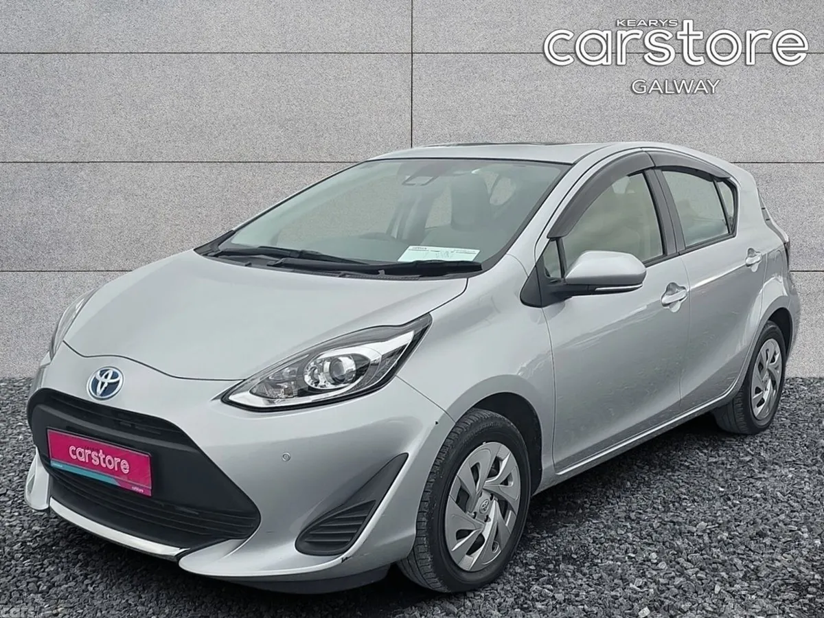 Toyota Aqua Hatchback, Petrol Hybrid, 2021, Silver