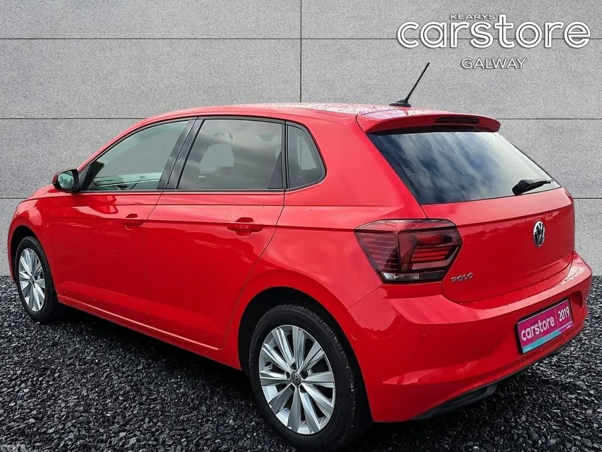 Volkswagen Polo Hatchback, Petrol, 2019, Red