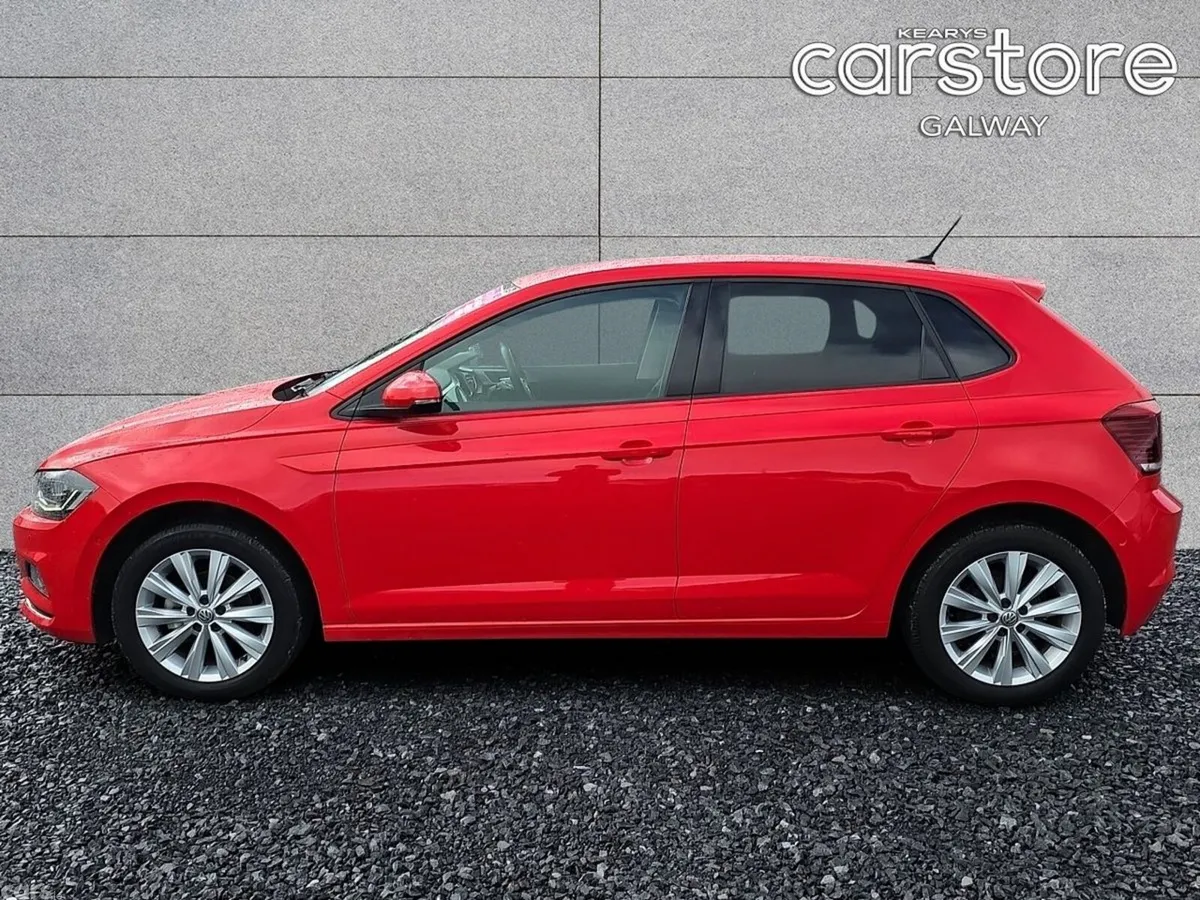 Volkswagen Polo Hatchback, Petrol, 2019, Red