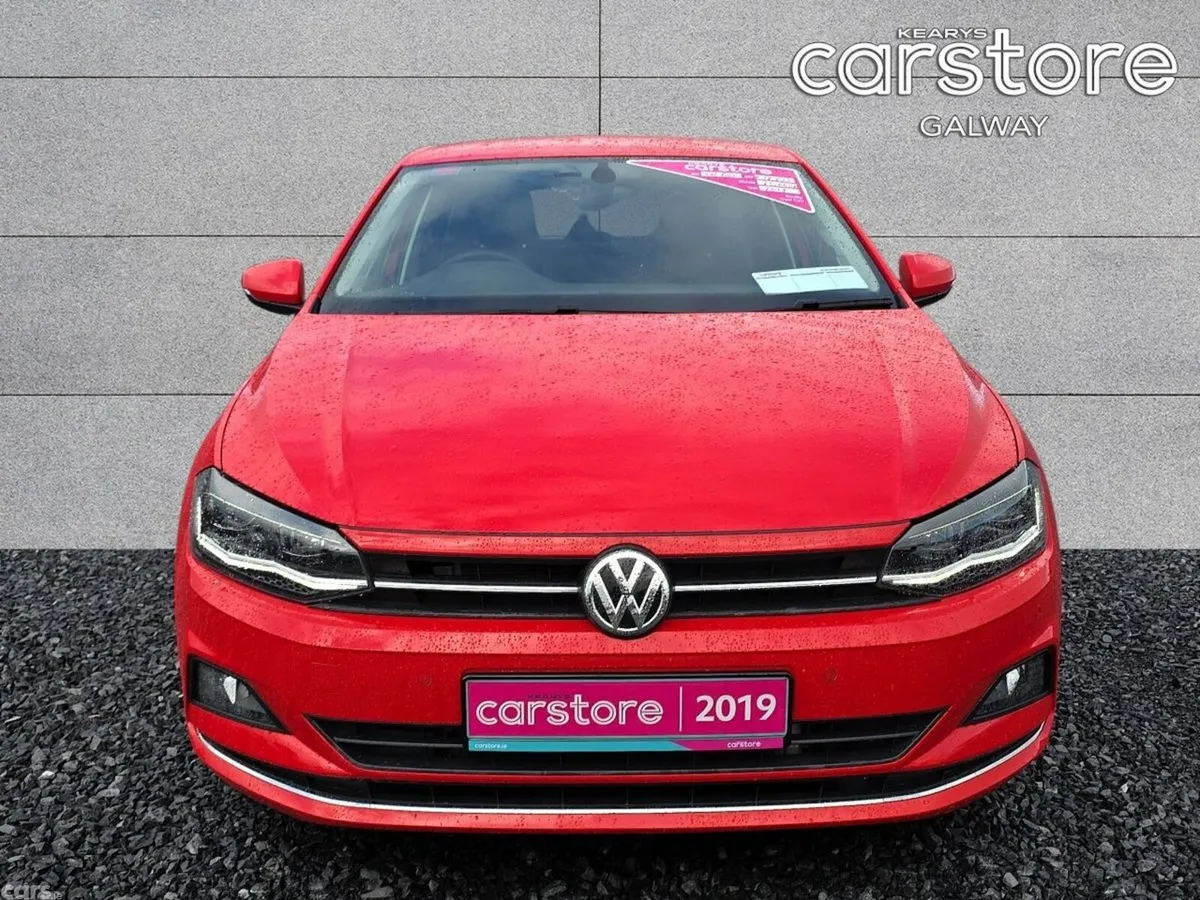 Volkswagen Polo Hatchback, Petrol, 2019, Red