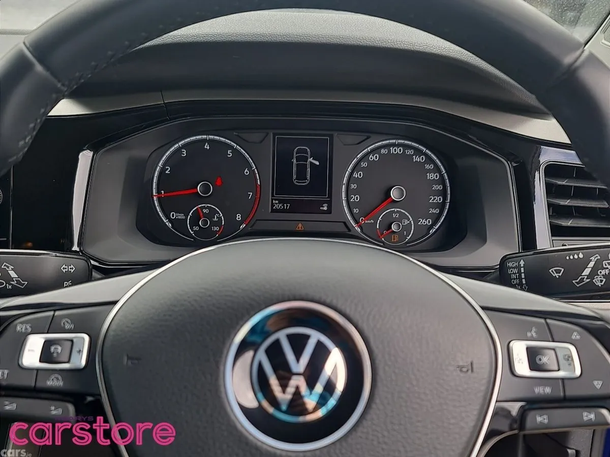 Volkswagen Polo Hatchback, Petrol, 2021, Blue