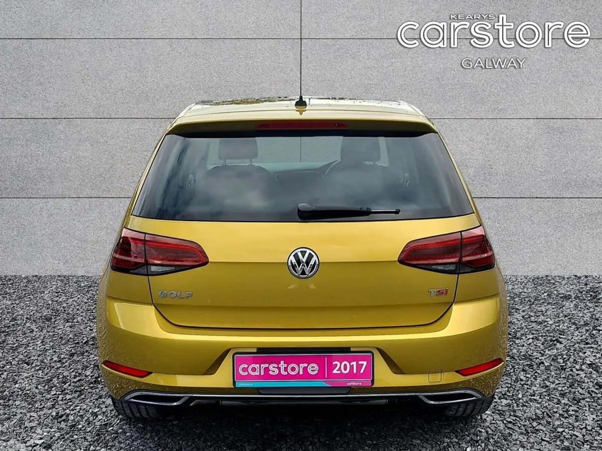 Volkswagen Golf Hatchback, Petrol, 2017, Yellow
