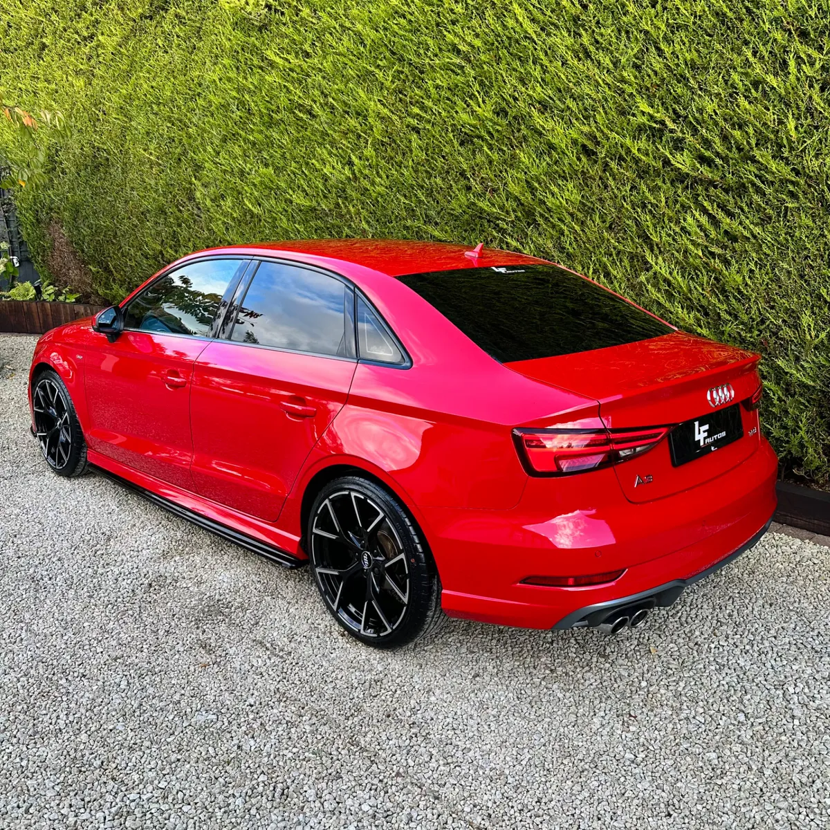 Audi A3 Saloon, Petrol, 2017, Red