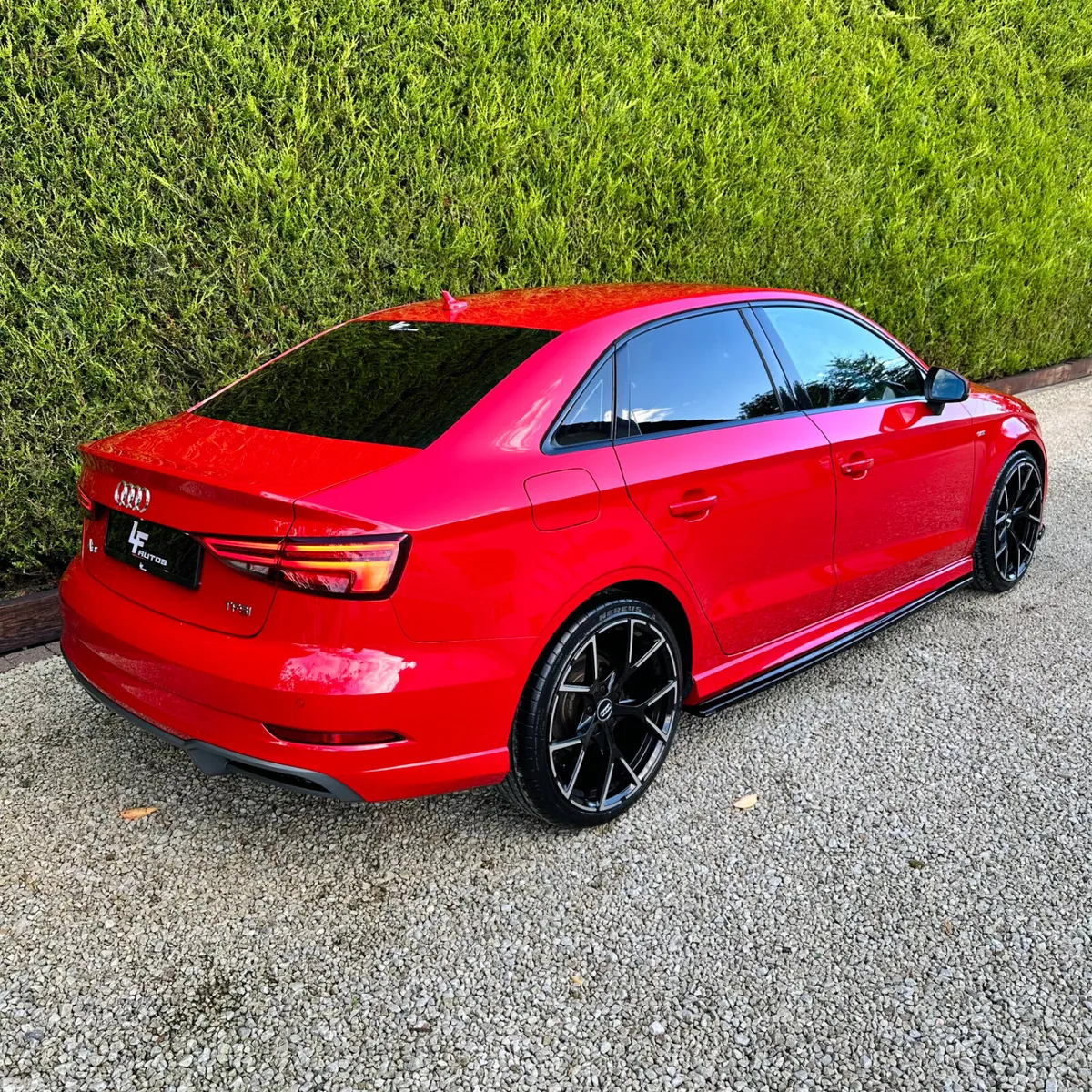 Audi A3 Saloon, Petrol, 2017, Red