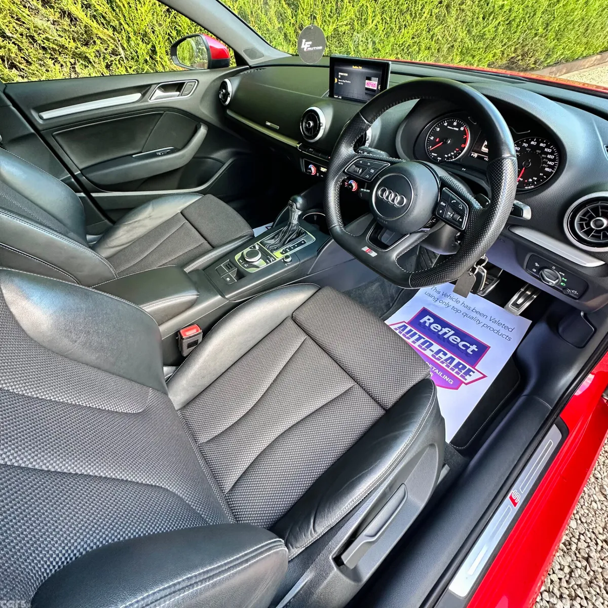 Audi A3 Saloon, Petrol, 2017, Red