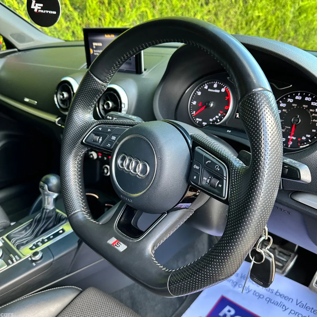 Audi A3 Saloon, Petrol, 2017, Red