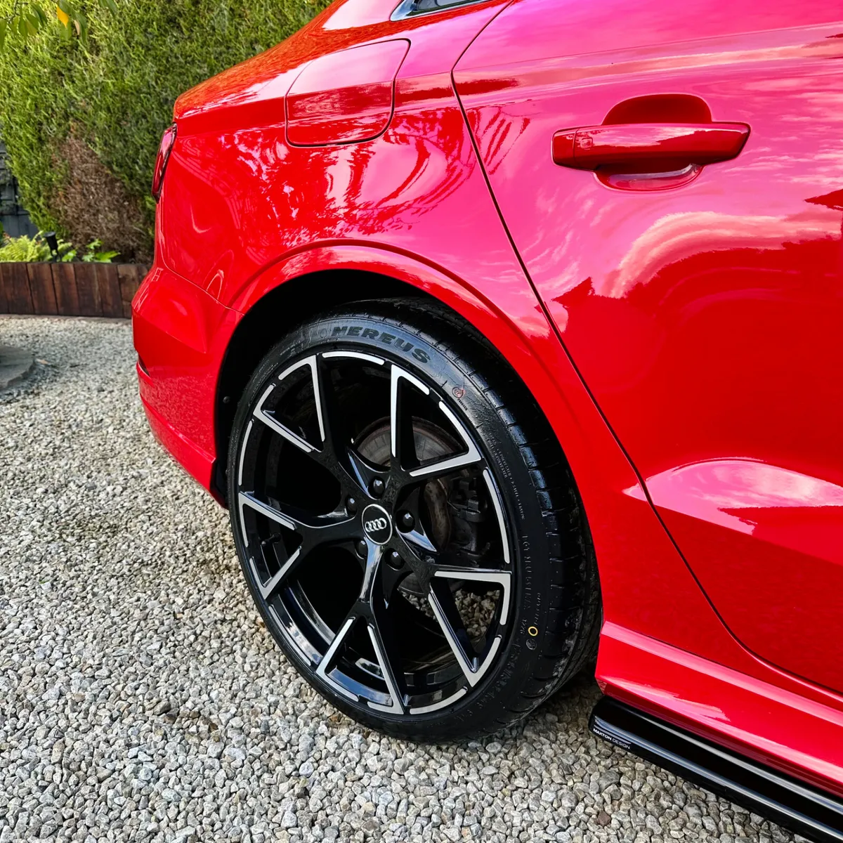 Audi A3 Saloon, Petrol, 2017, Red